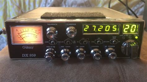 With a host of other great features, this is a great radio to have if you&x27;re looking for a full-function SSB unit that can be fine-tuned. . Galaxy 959 cb radio mods